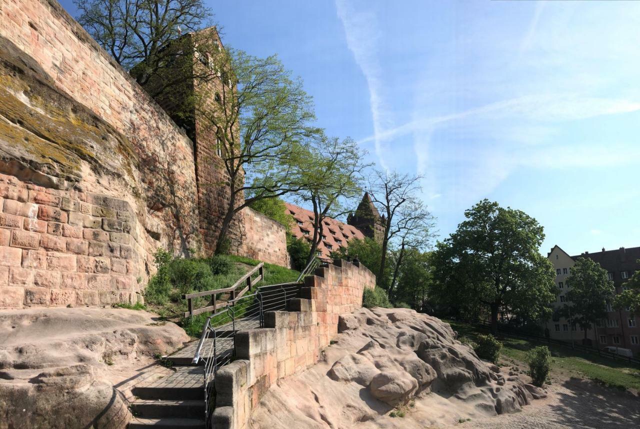 Messeapartment An Der Altstadtmauer Norimberk Exteriér fotografie